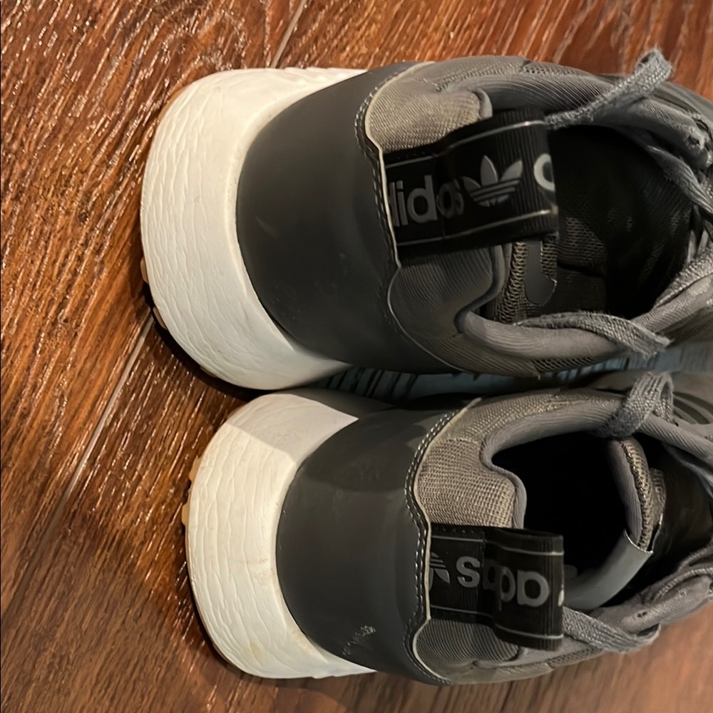 Adidas Charcoal Athletic Shoes - Picture 3 of 4